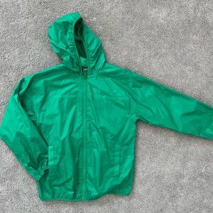 Lands' End Kids Green Raincoat